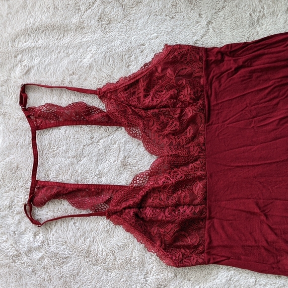 Lace Trim Nightdress - Picture 2 of 5